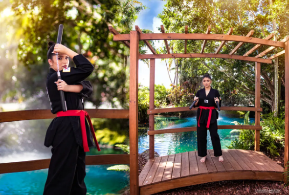 karate photoshoot quinceañeras 3