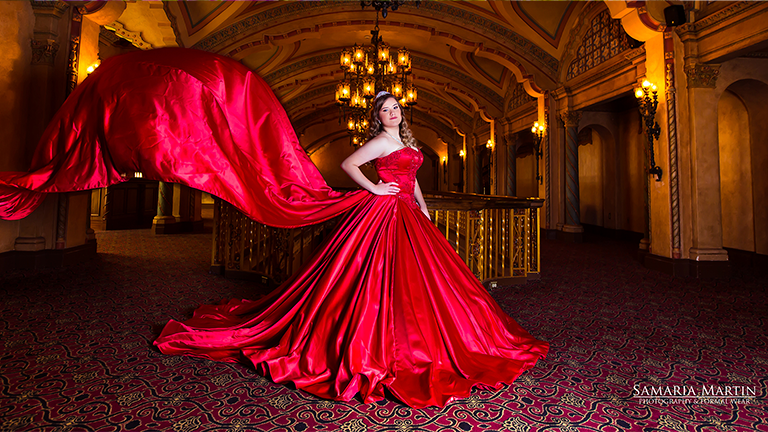 vestidos quiinceañera rojos 3