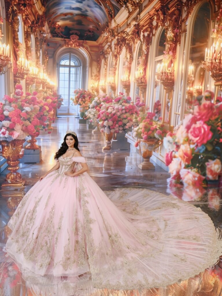 vestido de quinceañera Baby Pink New